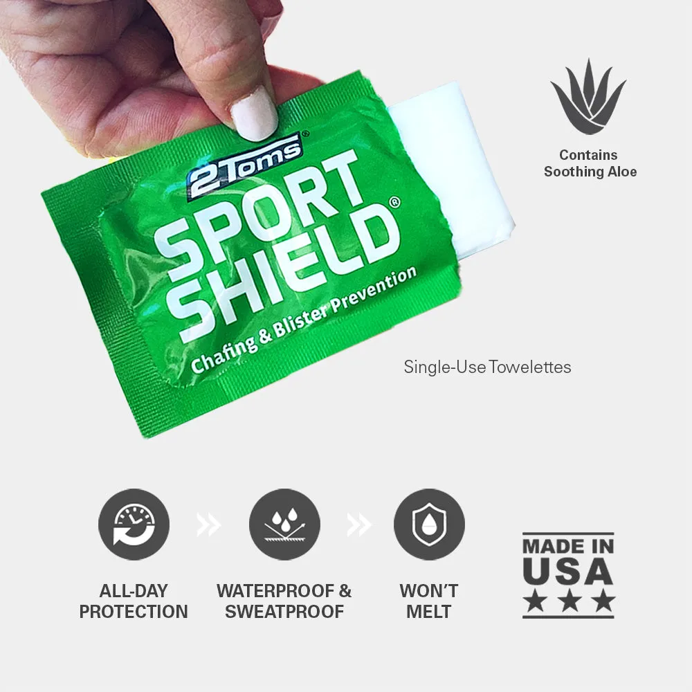 2Toms® SportShield® Single-Use Towelette