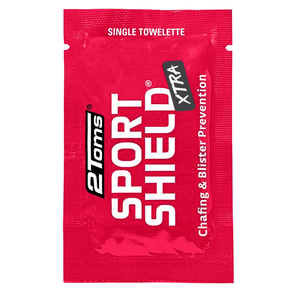 2Toms® SportShield® XTRA Anti Chafing Towelette