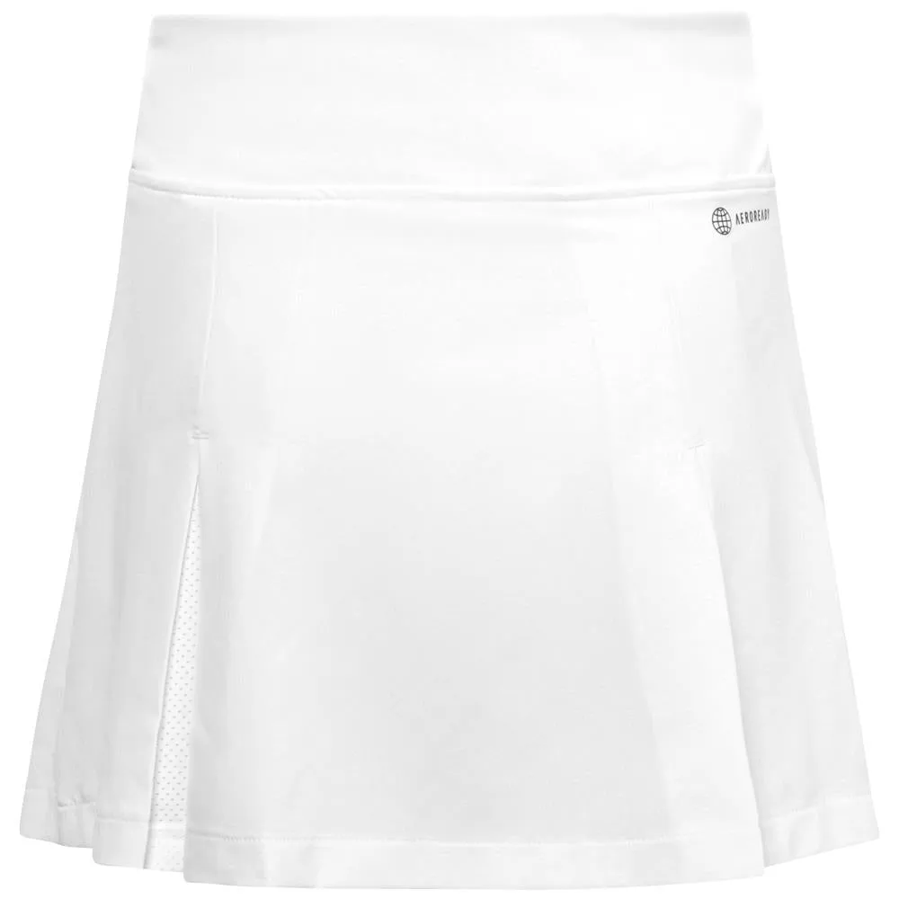 adidas Girls Club Skirt - White