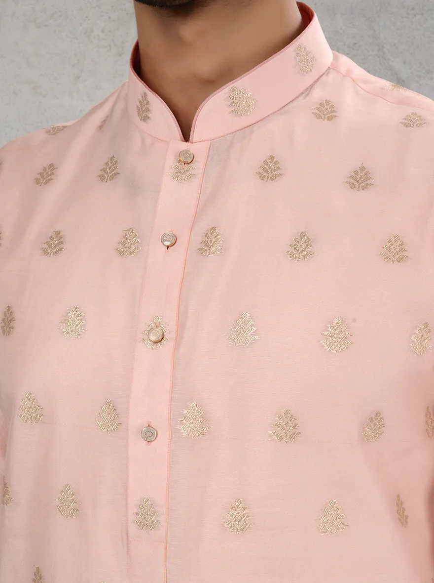 Blush Pink Kurta Pajama | Azania