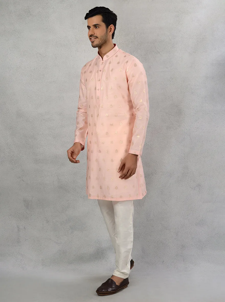 Blush Pink Kurta Pajama | Azania