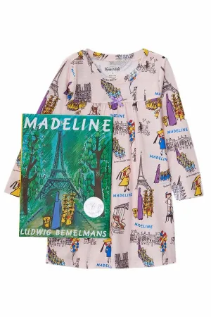 Books to Bed Nightdress & Book Set - Madeline