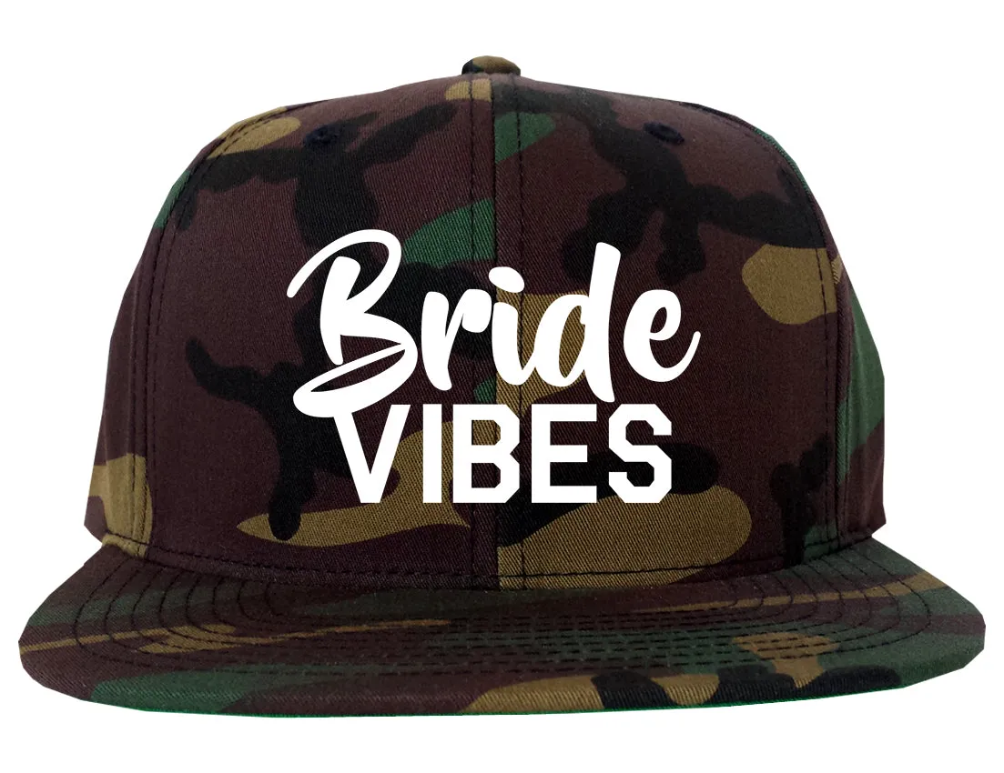 Bride Vibes Bridal Mens Snapback Hat