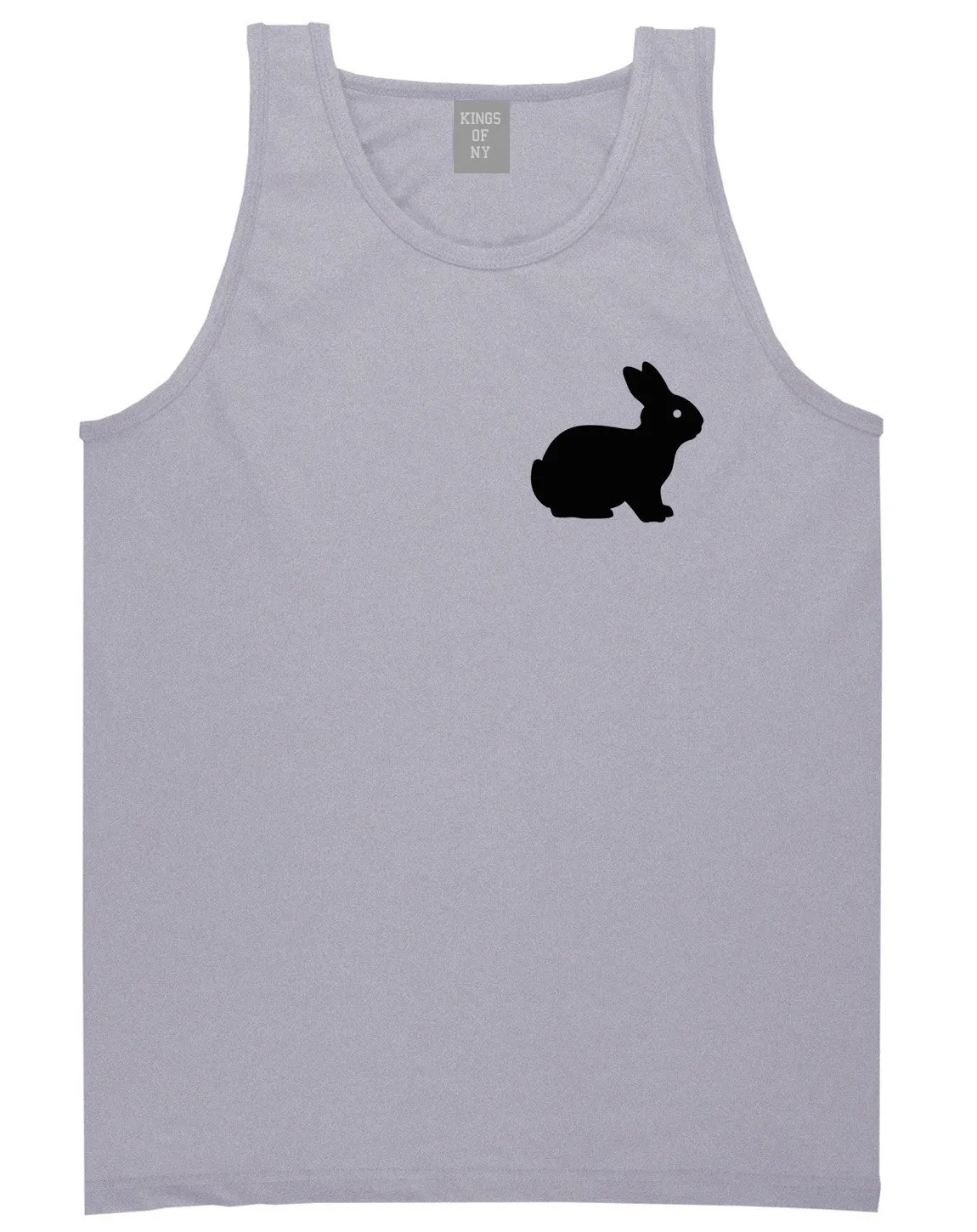 Bunny Rabbit Easter Chest Mens Tank Top Shirt