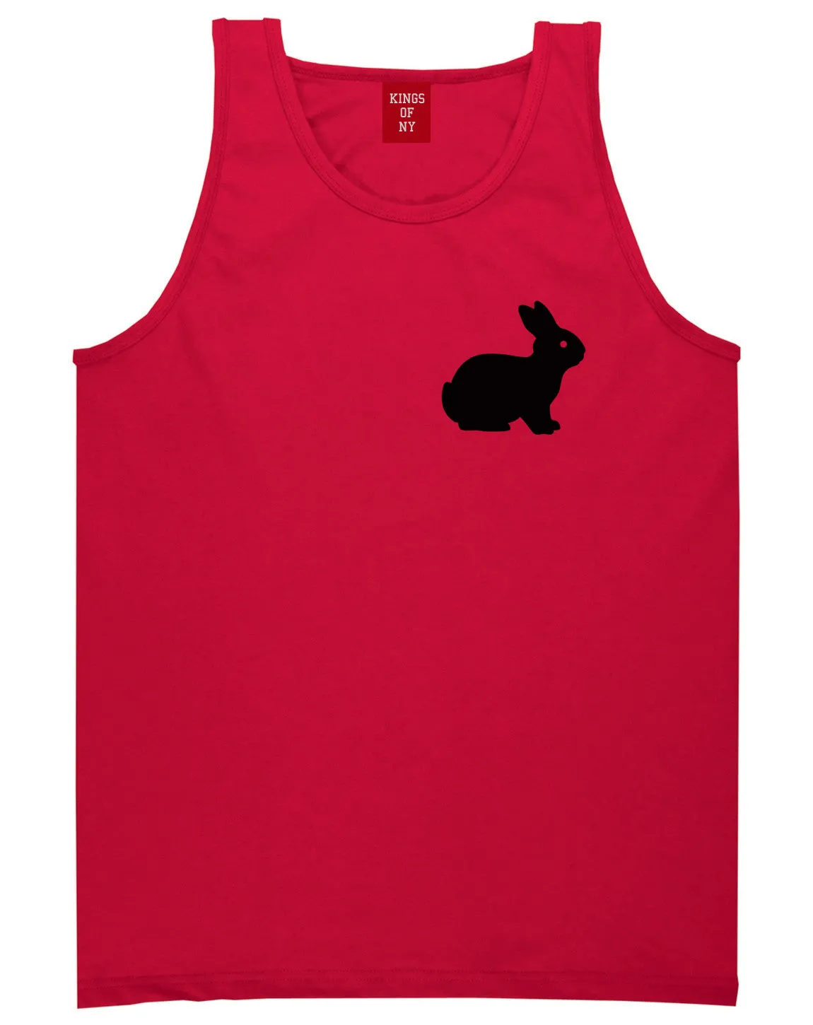 Bunny Rabbit Easter Chest Mens Tank Top Shirt