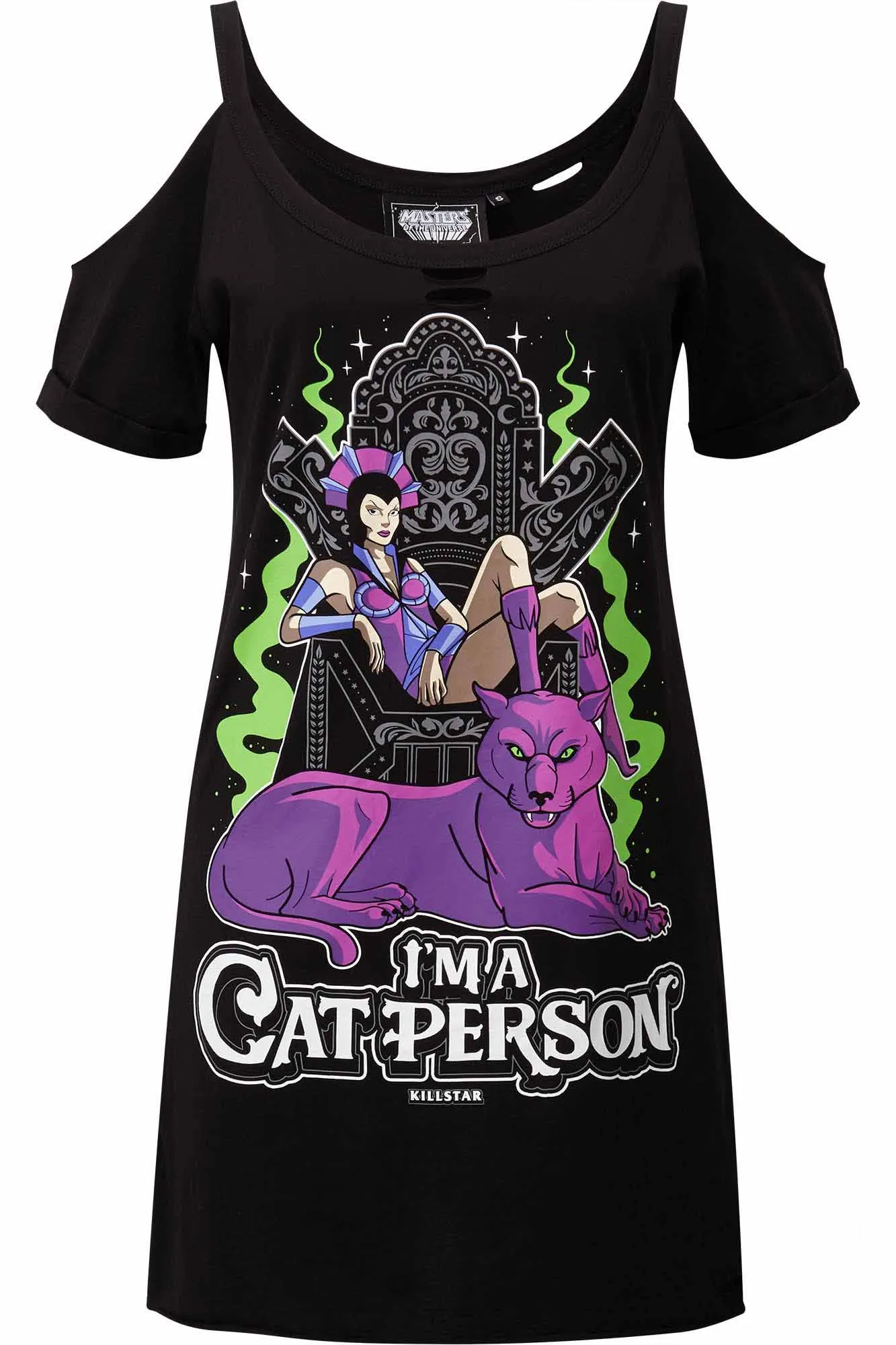 Cat Person Distress Top