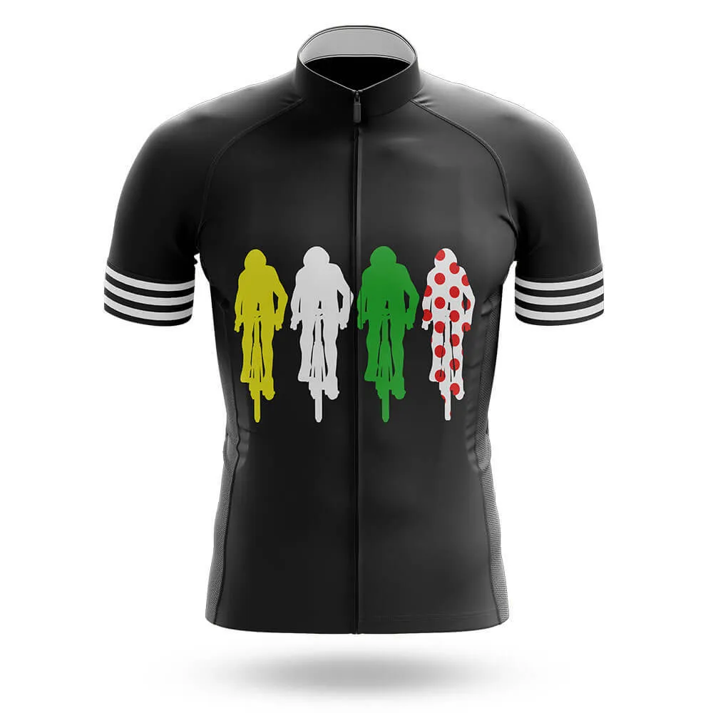 Colored Cyclists - Men's Cycling Kit