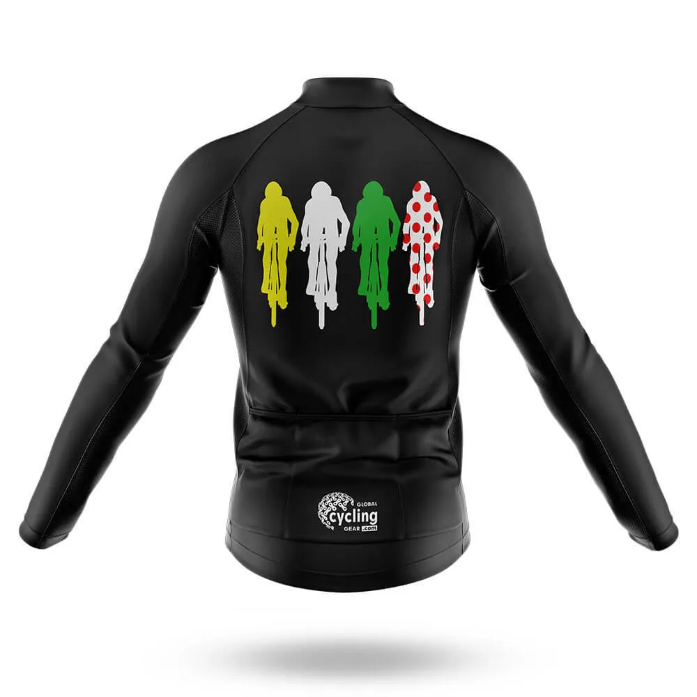 Colored Cyclists - Men's Cycling Kit