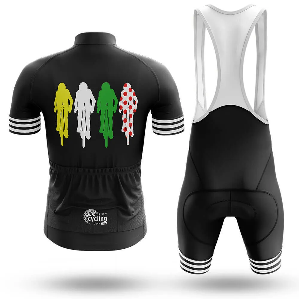 Colored Cyclists - Men's Cycling Kit