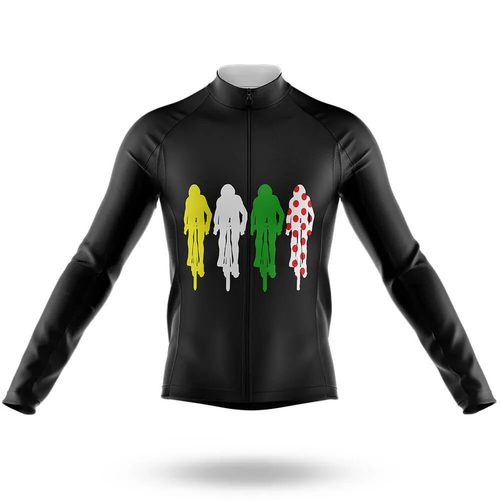 Colored Cyclists - Men's Cycling Kit