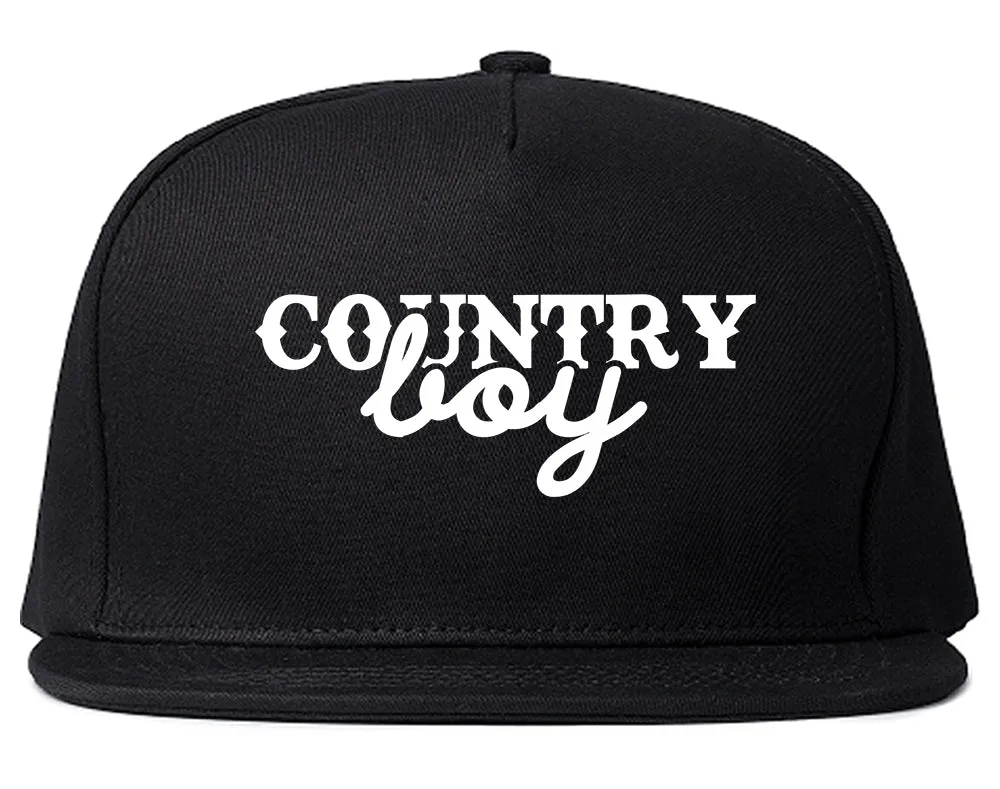 Country Boy Mens Snapback Hat