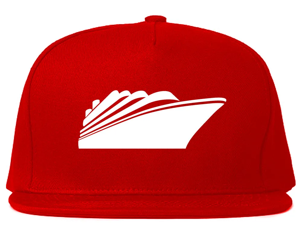 Cruise Ship Mens Snapback Hat