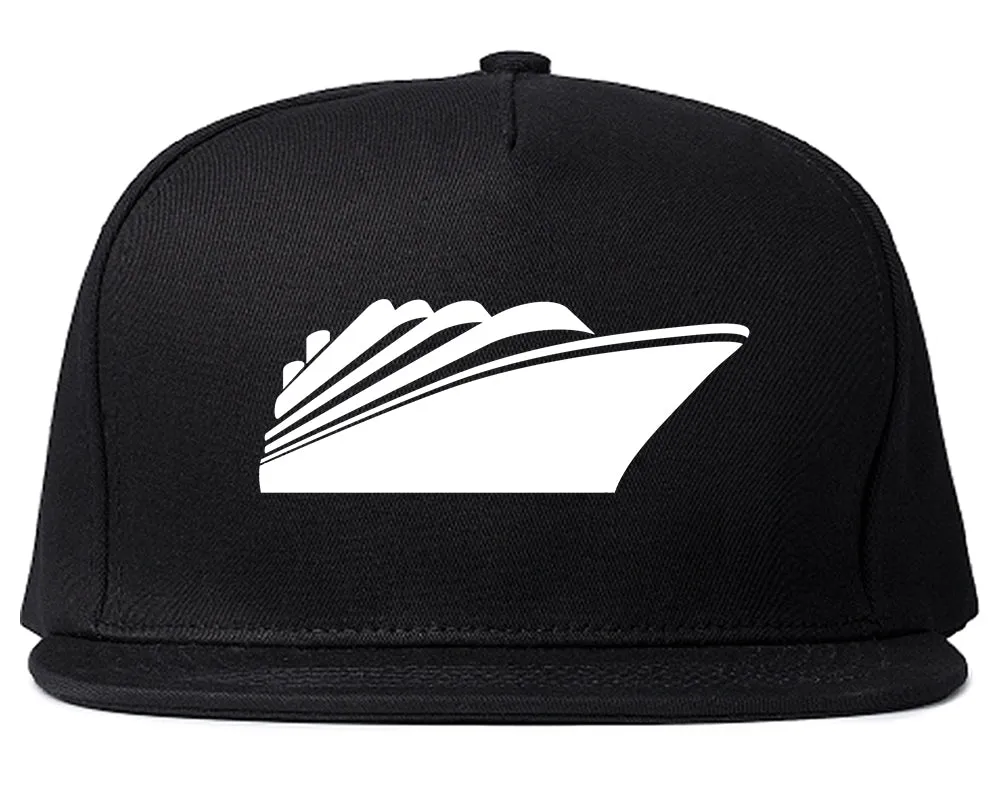 Cruise Ship Mens Snapback Hat