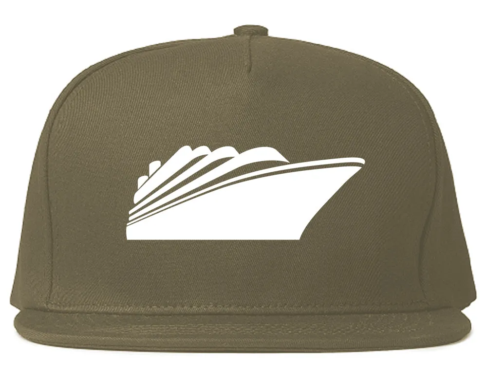 Cruise Ship Mens Snapback Hat