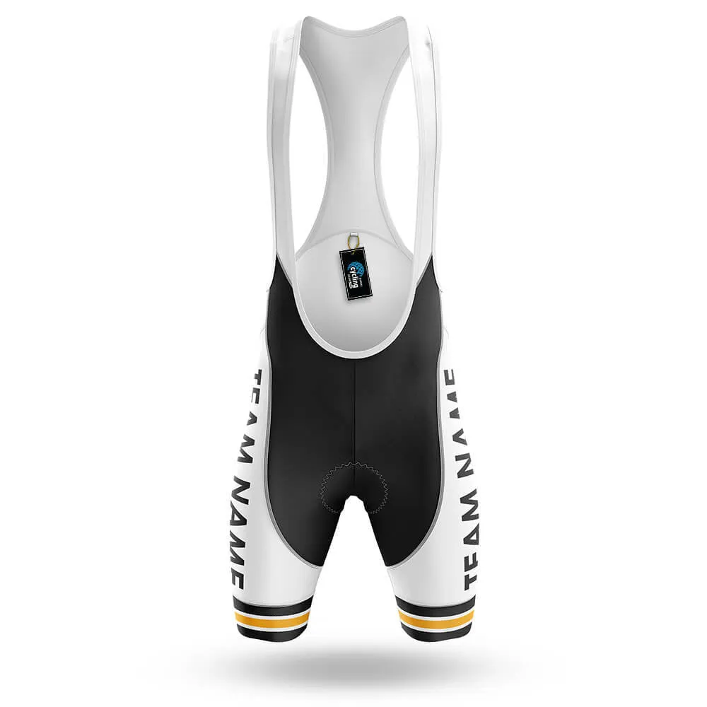 Custom Team Name M4 Yellow - Men's Cycling Kit