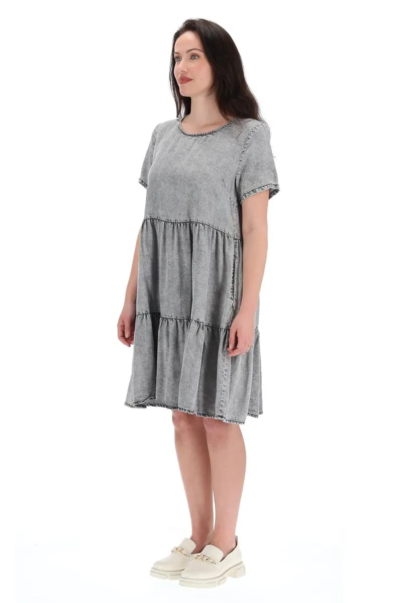 Dawn Dress - Black Wash