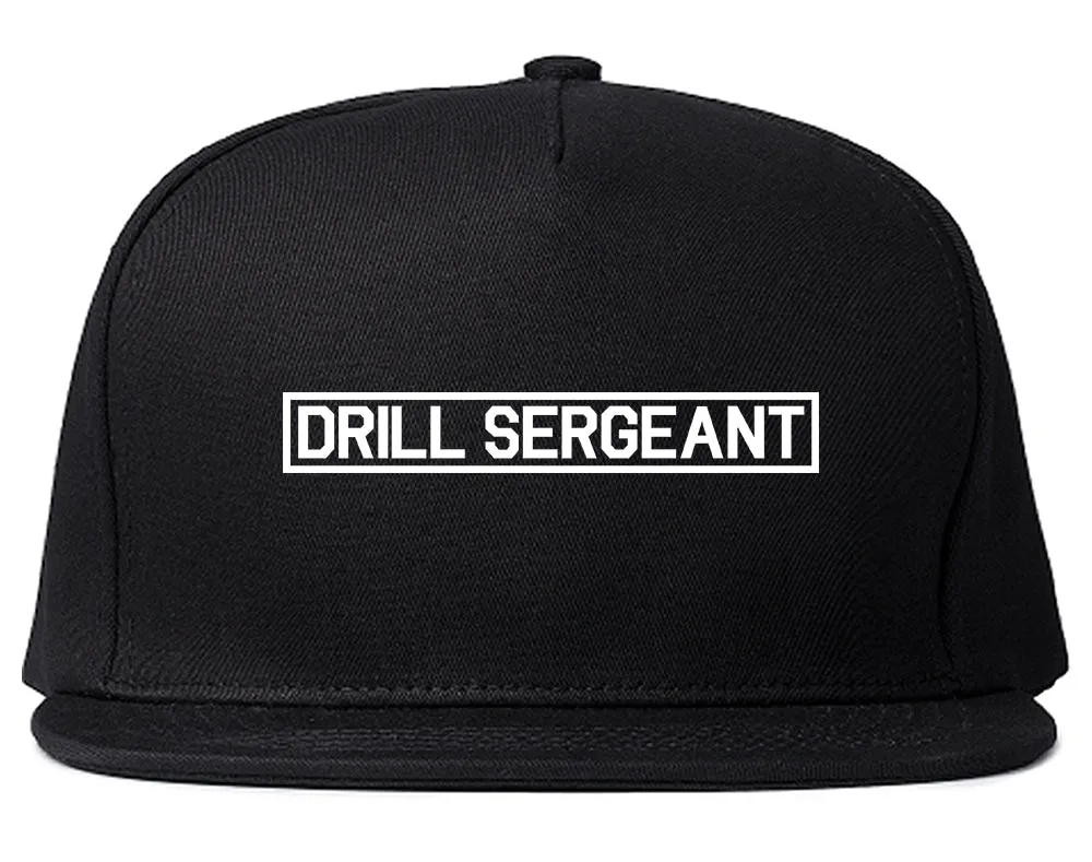 Drill Sergeant Sgt Mens Snapback Hat