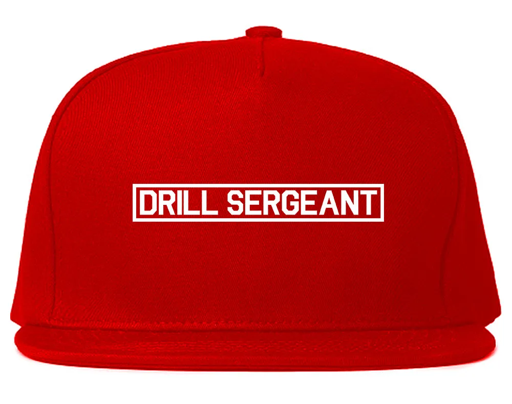 Drill Sergeant Sgt Mens Snapback Hat