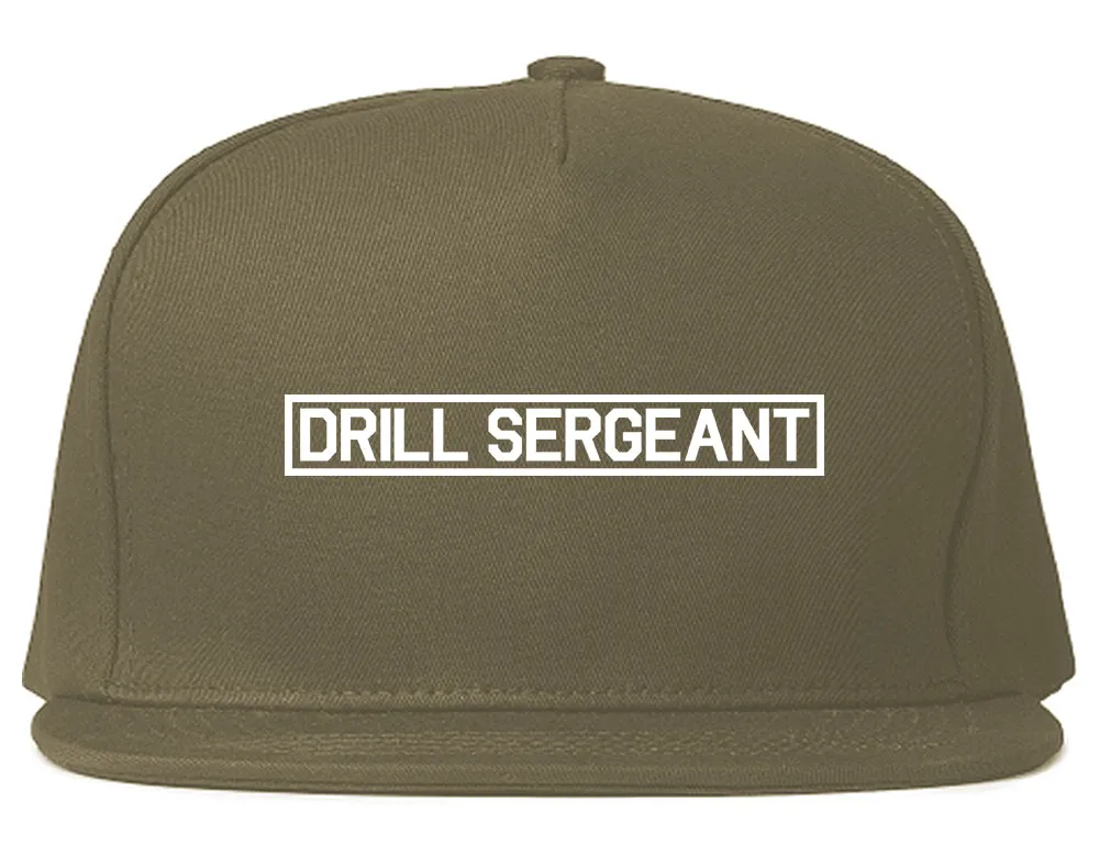 Drill Sergeant Sgt Mens Snapback Hat