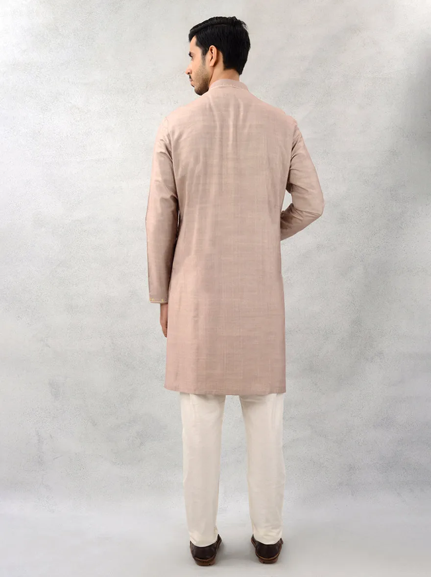 Dune Brown Kurta Pajama | TULA