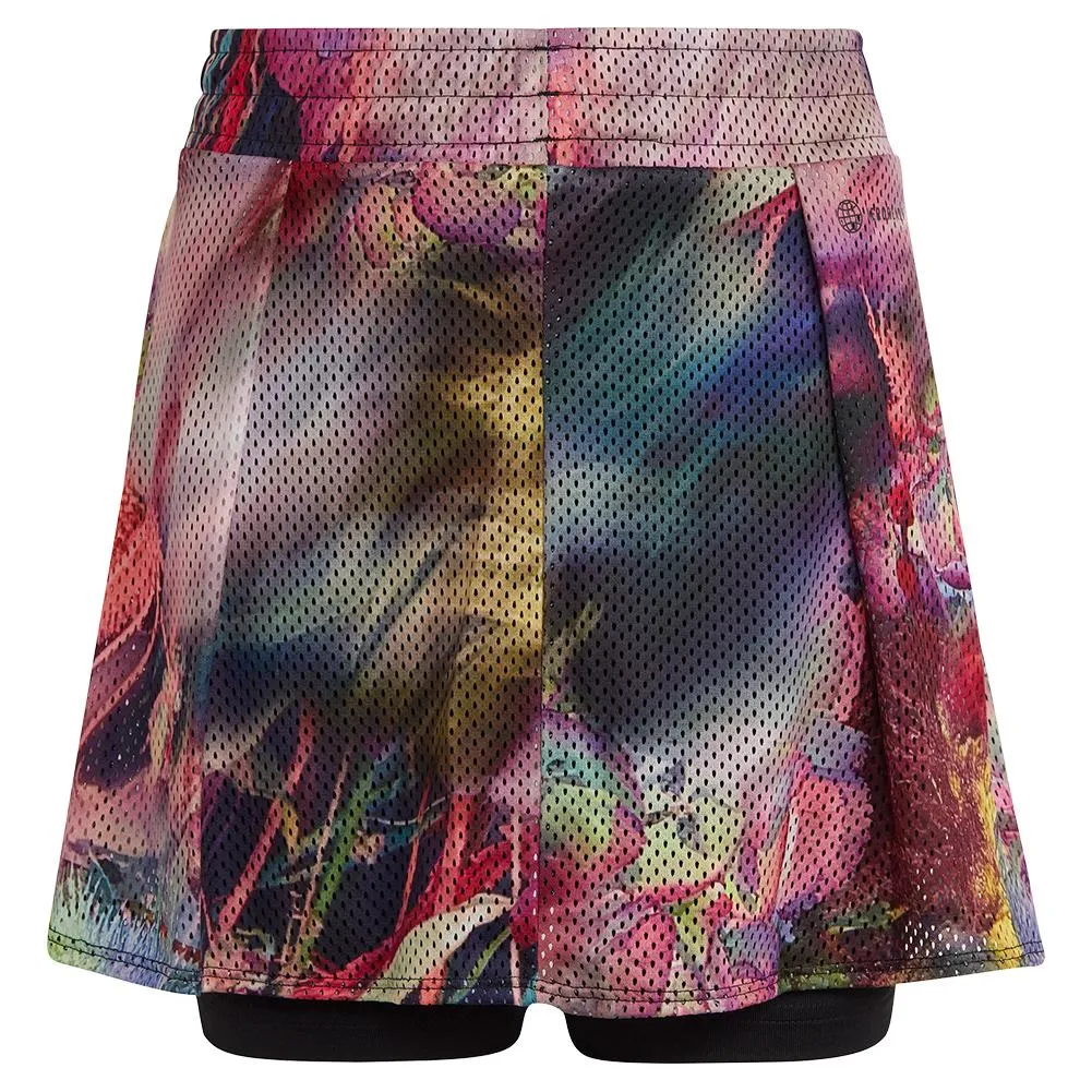 Girls' Melbourne Tennis Skort Multicolor and Black