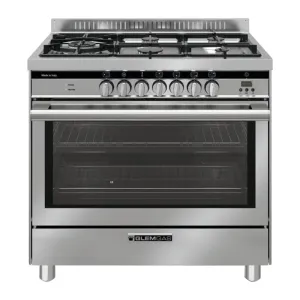 Glem Gas GS965GE Stainless Steel 90cm Dual Fuel Cooker