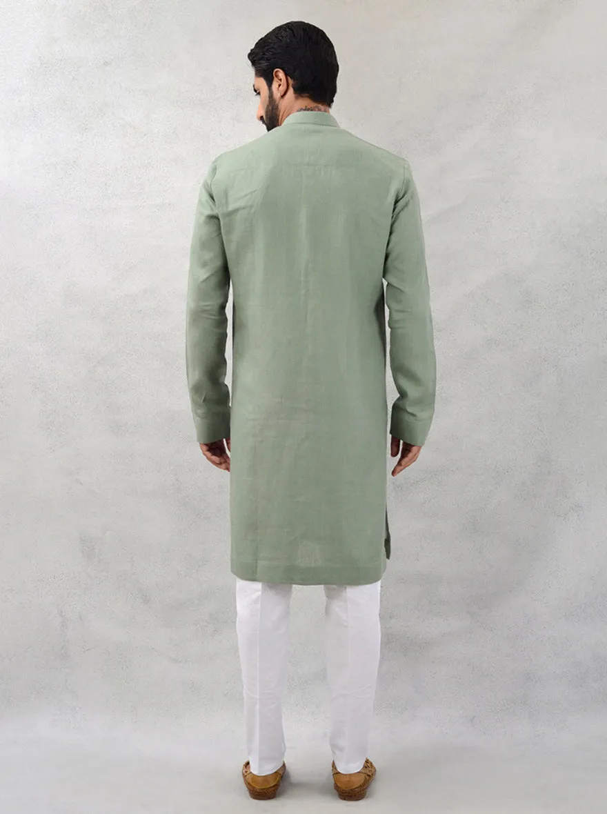 Green  Kurta Pajama | TULA