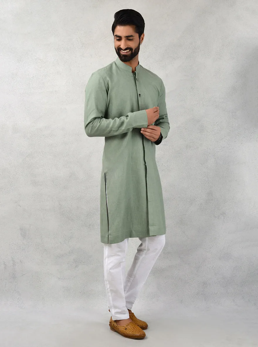 Green  Kurta Pajama | TULA