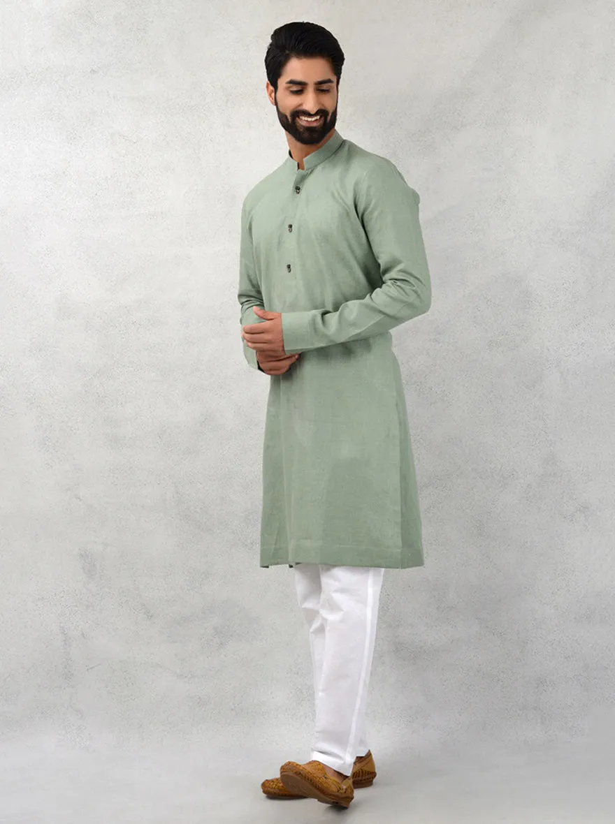 Green  Kurta Pajama | TULA