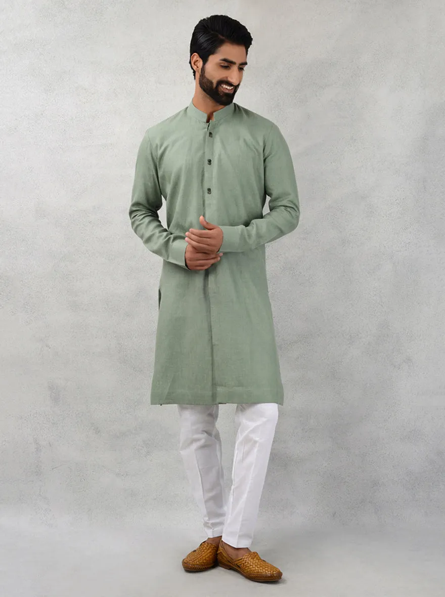 Green  Kurta Pajama | TULA