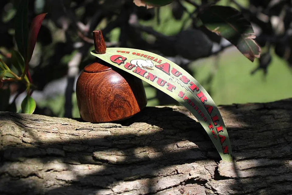 Gumnut Wooden Spinning Tops