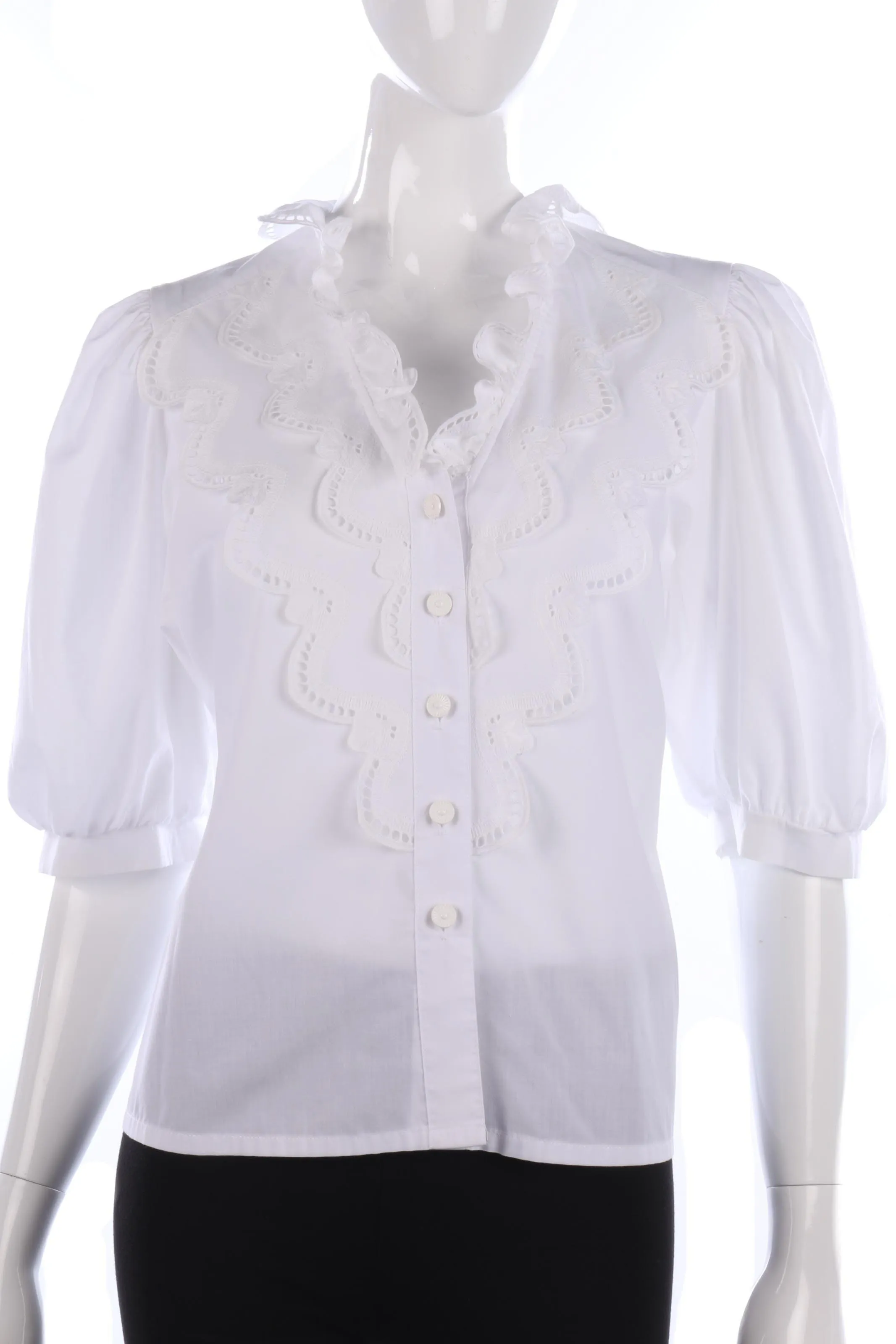 Hargo white vintage blouse size M