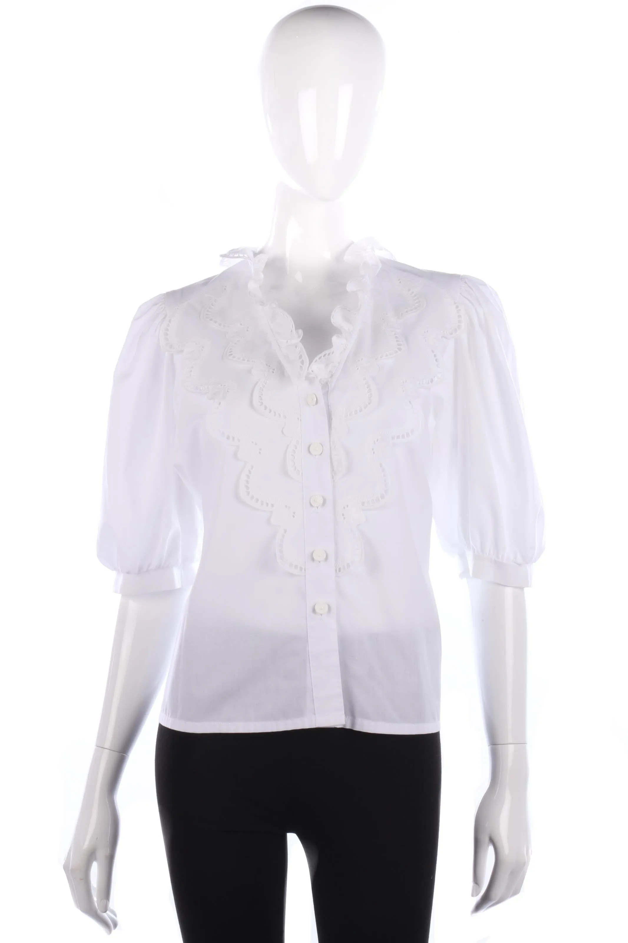 Hargo white vintage blouse size M