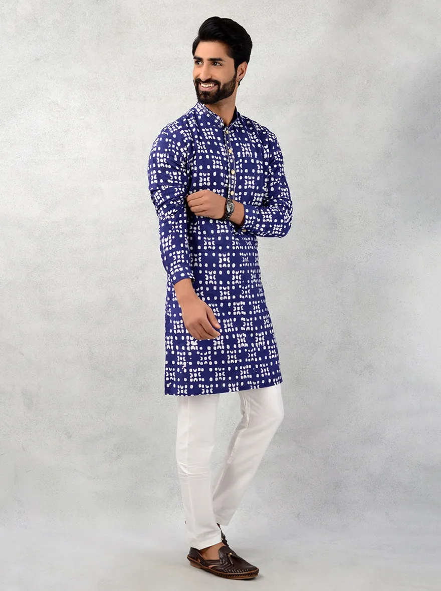 Indigo Blue Kurta Pajama | TULA