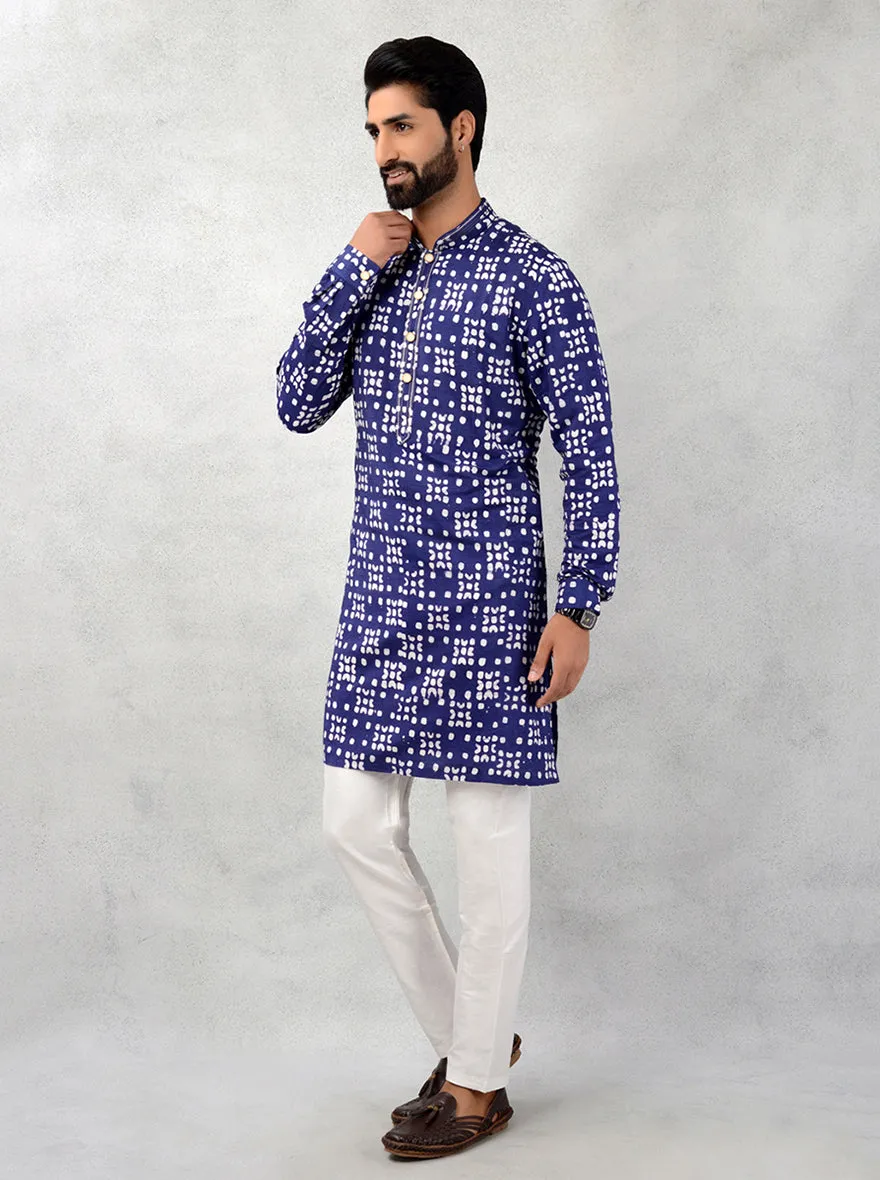 Indigo Blue Kurta Pajama | TULA