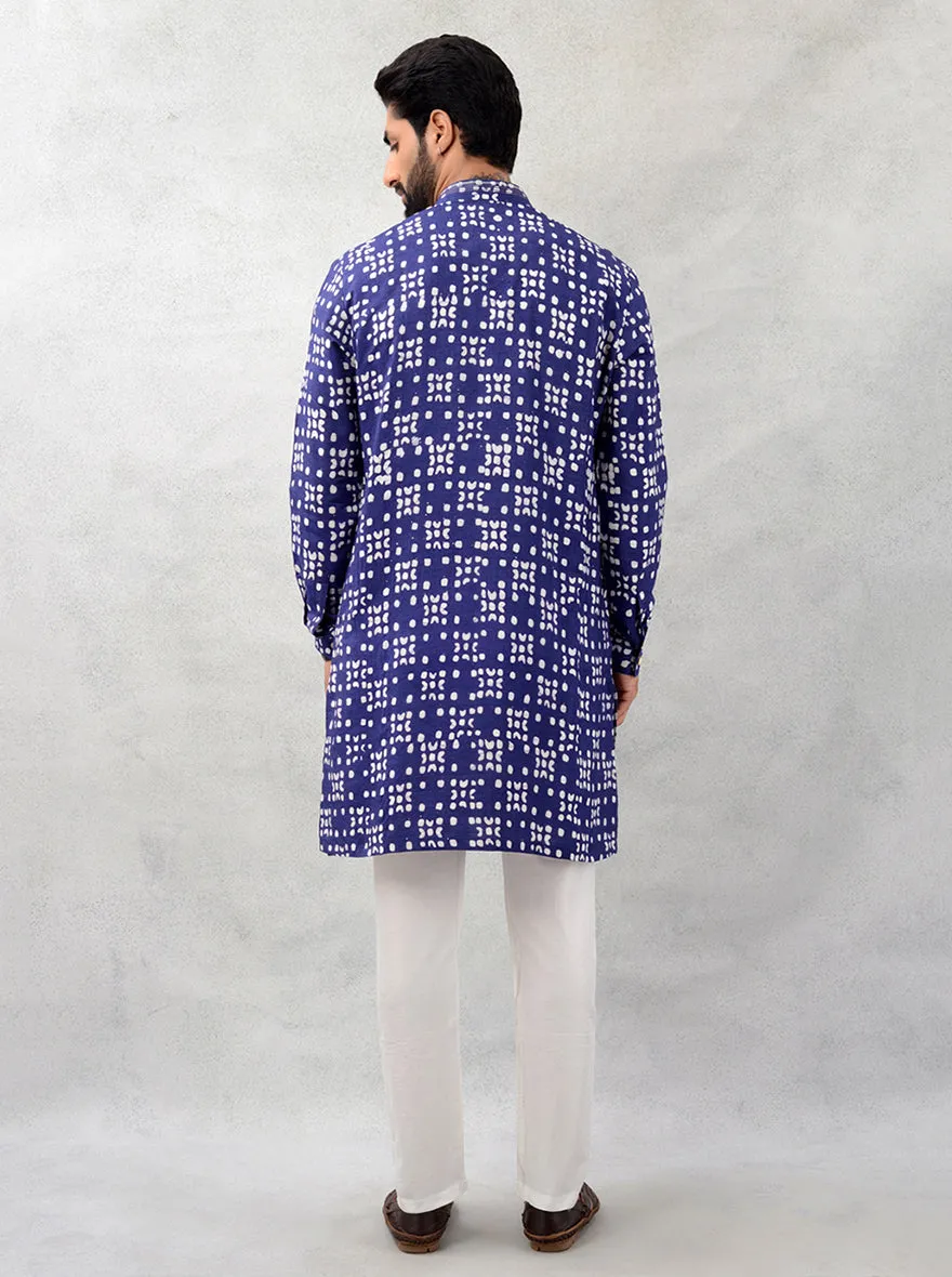 Indigo Blue Kurta Pajama | TULA