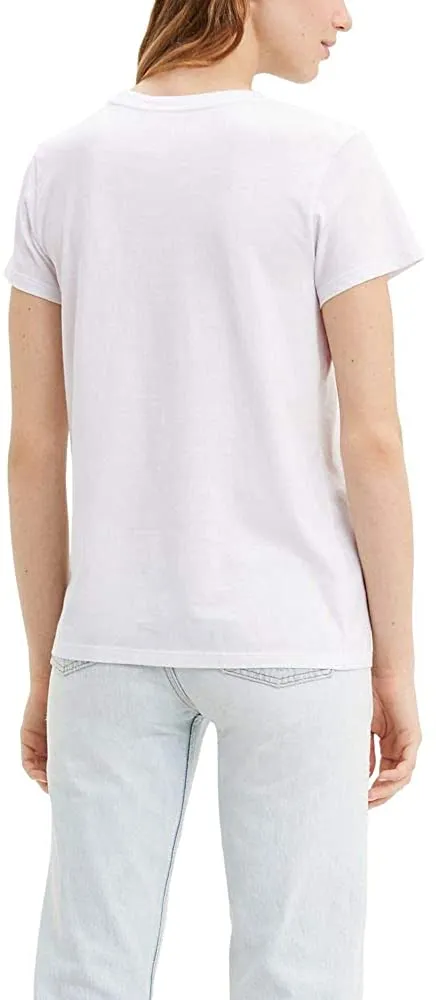 Levi's Women's Perfect Batwing Outline White T-Shirt