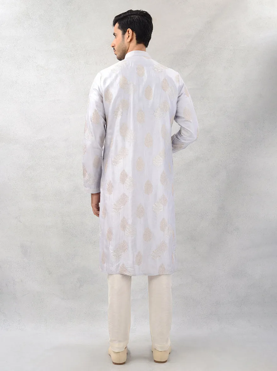 Light Blue  Kurta Pajama | Azania