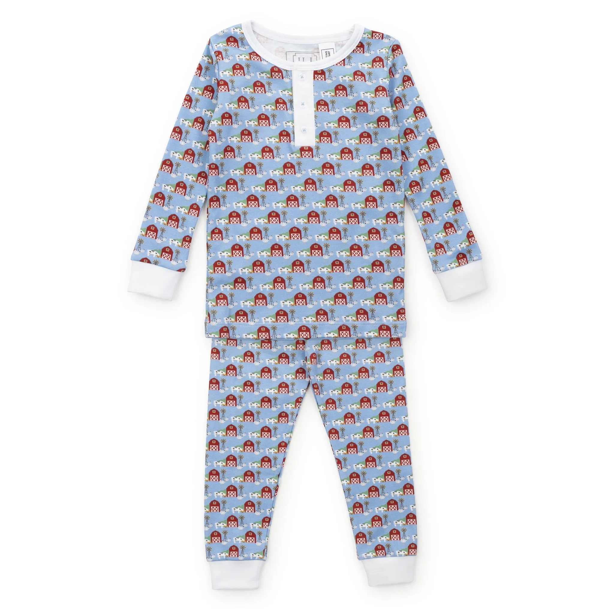 Lila & Hayes Jack Pajama Set On the Farm 5108