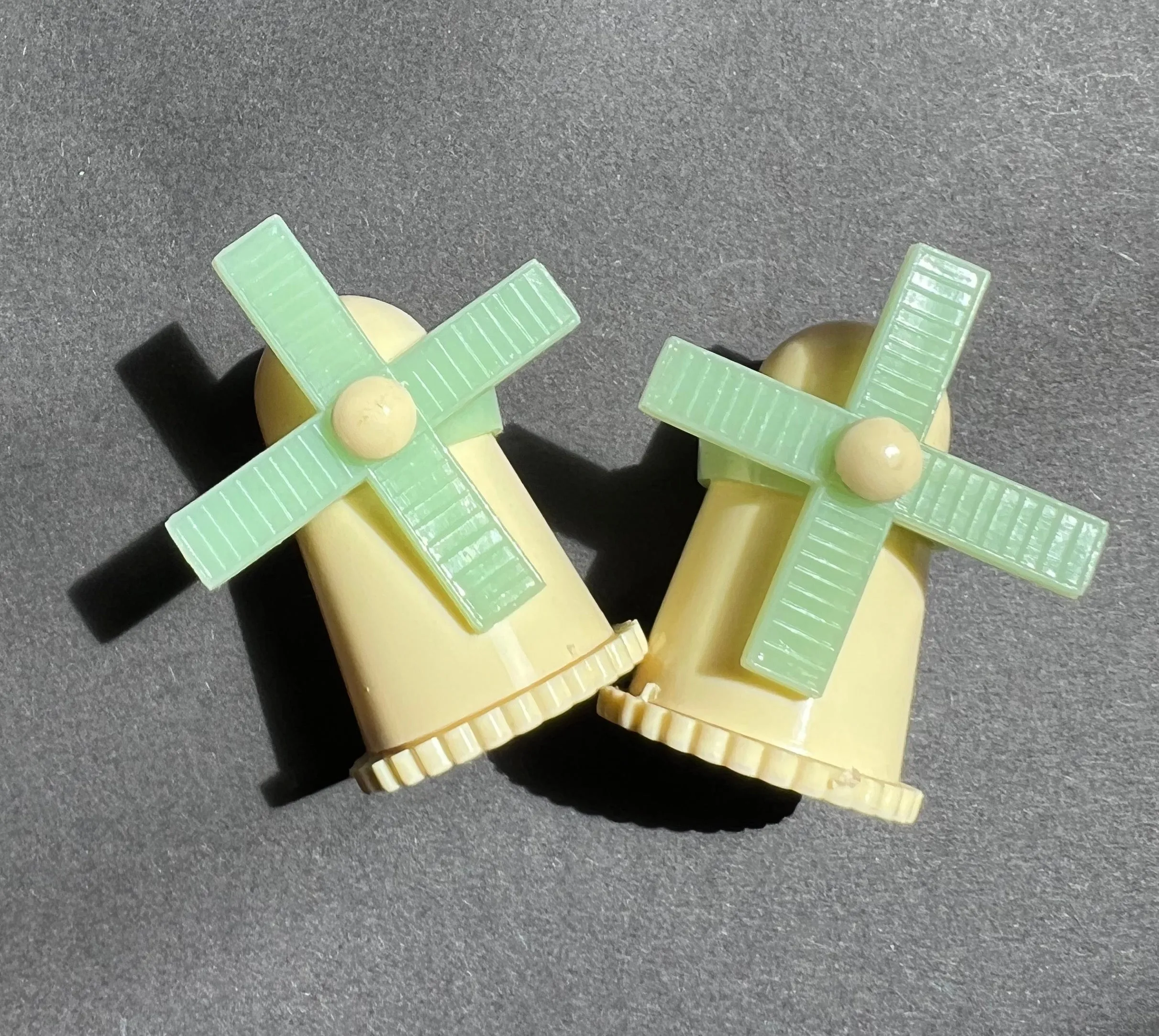 Little 1940s Windmill Salt and Pepper Cruet