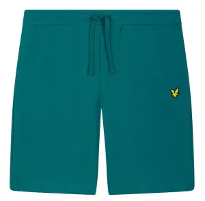 Lyle and Scott Mens Sweat Short Court Green