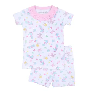 Magnolia Baby Ocean Bliss Ruffle Short Pajama PK 4314-SPR 5012