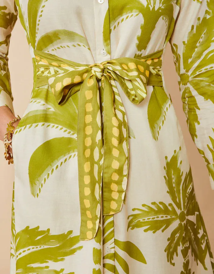 Marianne Shirt Dress -  Southern Resort Palms