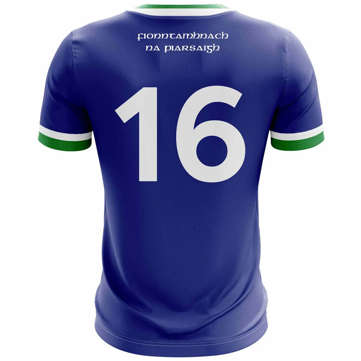 Mc Keever Fintona Pearses GAA Numbered Goalkeeper Jersey - Womens - Blue