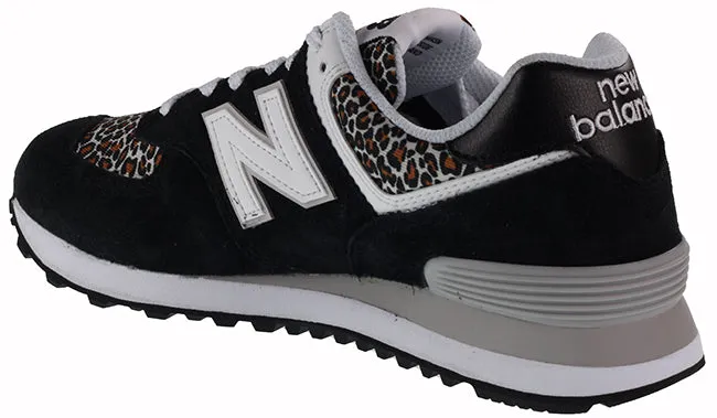 New Balance Trainers Womens 574 Black Beige