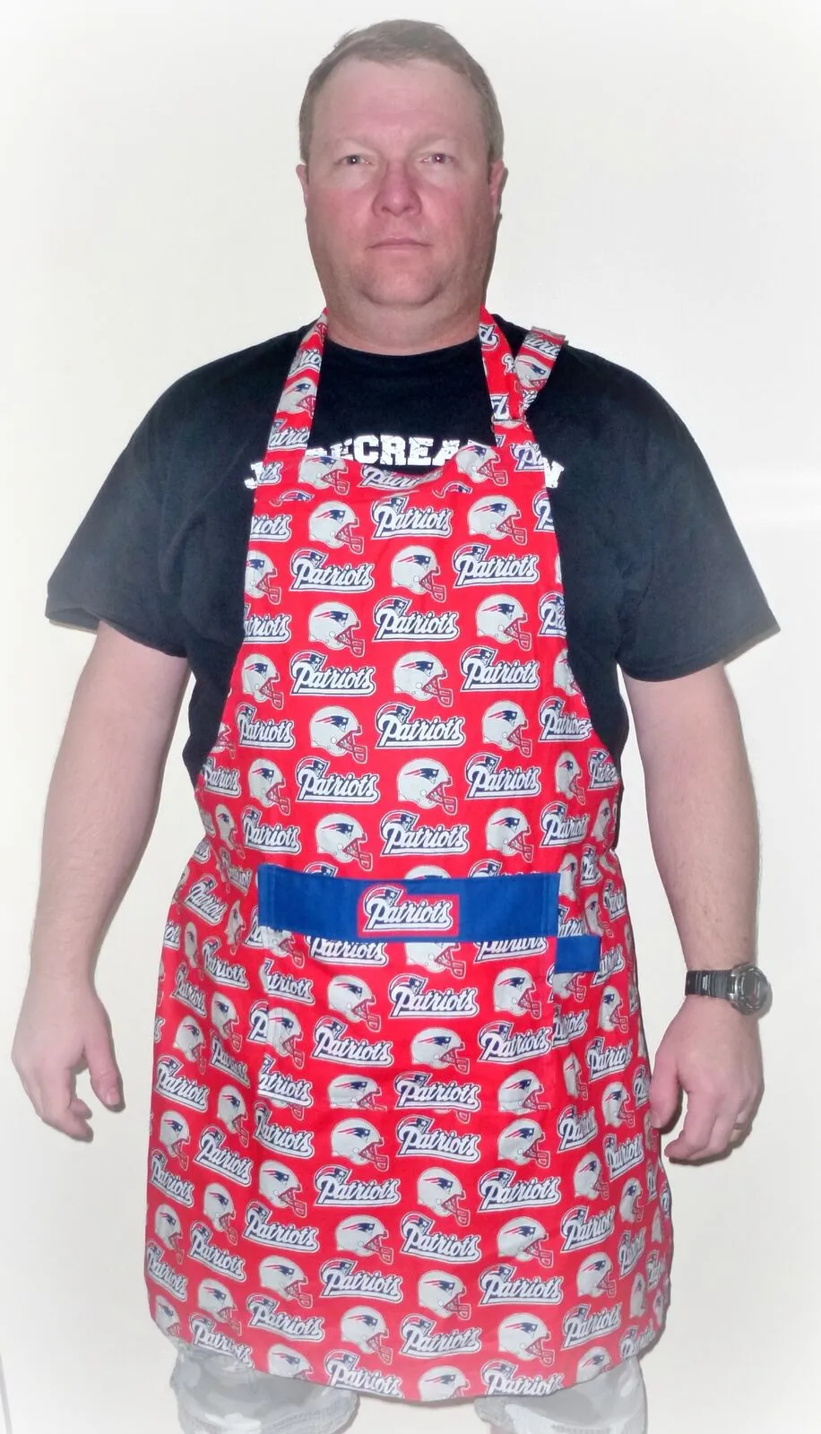 New England Patriots Apron, Mens / Womens Football Apron, Game Day