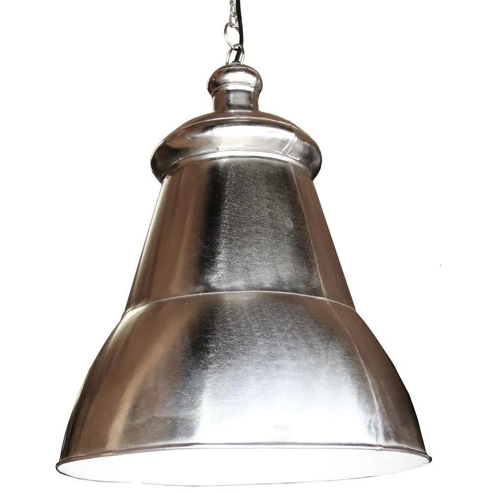 NICKEL COATED TAPERED PENDANT