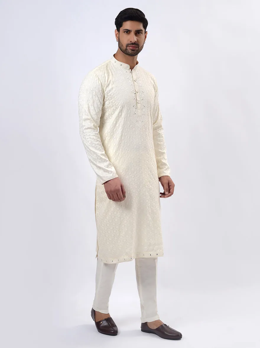 Off-White Kurta Pajama | TULA