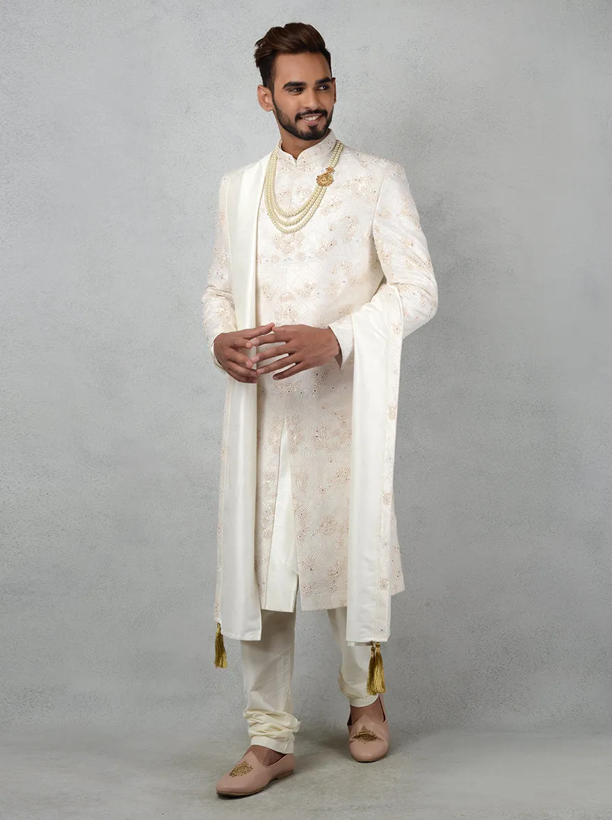 Off-White Sherwani | TULA