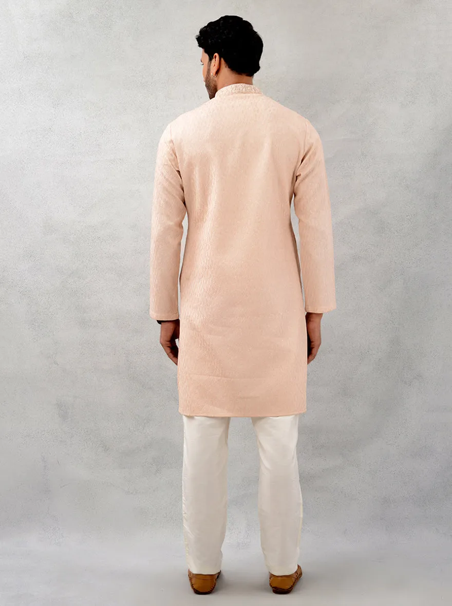 Peach  Kurta Pajama | TULA